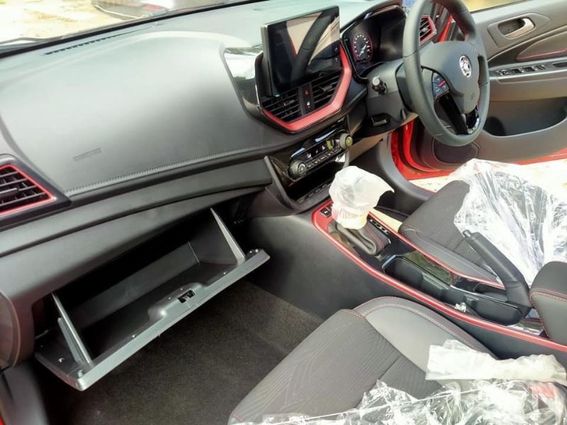 More leaked photos of all-new 2021 Proton Iriz Active. Red seatbelts! 02