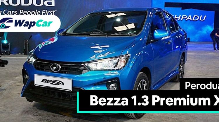 Perodua Bezza facelift 1.3 Premium X 2020 baharu pilihan kami pada RM 43,980