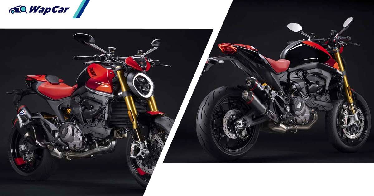 Ducati Monster SP (2023) dipertontonkan, fork Ohlins, Brembo Stylema, ekzos Termignoni! 01