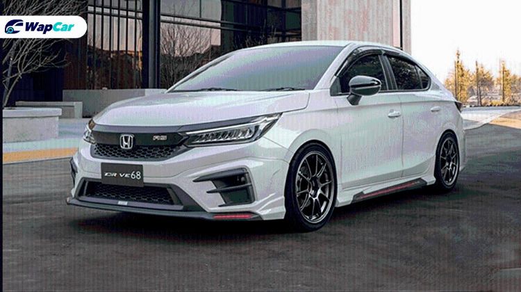 Drive68 body kit fitted to the 2020 Honda City