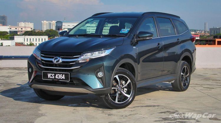 Amazon Green discontinued for the Perodua Aruz, Toyota Rush also affected