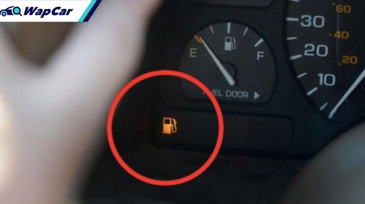 Boleh jahanam fuel pump kalau pandu sampai lampu minyak menyala!