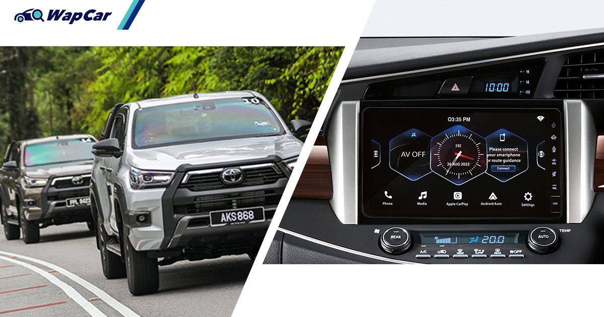 2022 Toyota Innova, Hilux, and Fortuner updated in Malaysia: now with wireless Android Auto/CarPlay, WiFi dashcams 01