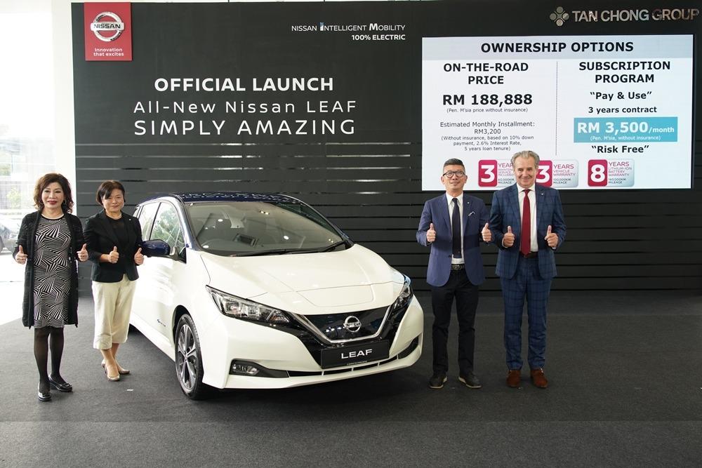Second generation Nissan Leaf launched in Malaysia – RM 188,888 01