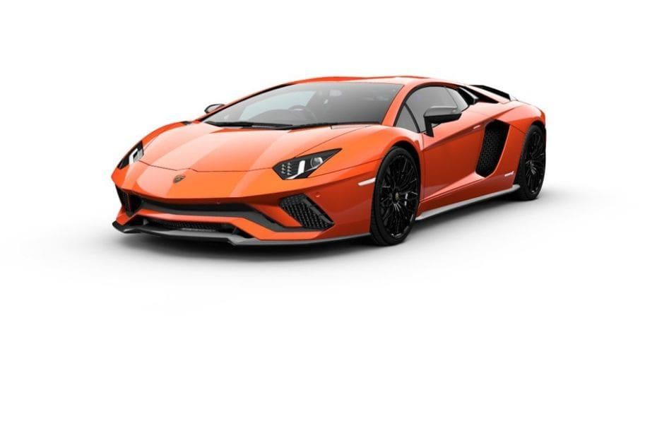 Lamborghini Aventador Orange