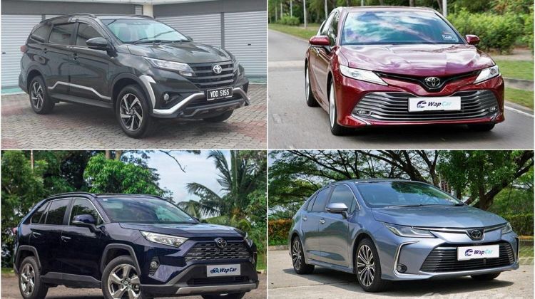 After SST exemption ends, how much will prices of Toyota cars increase in Malaysia?