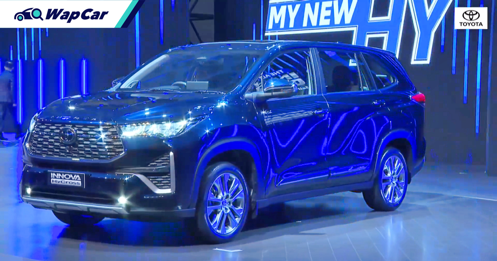 Higher specs than Indonesia, 2023 Toyota Innova launched in India with HyCross name 01