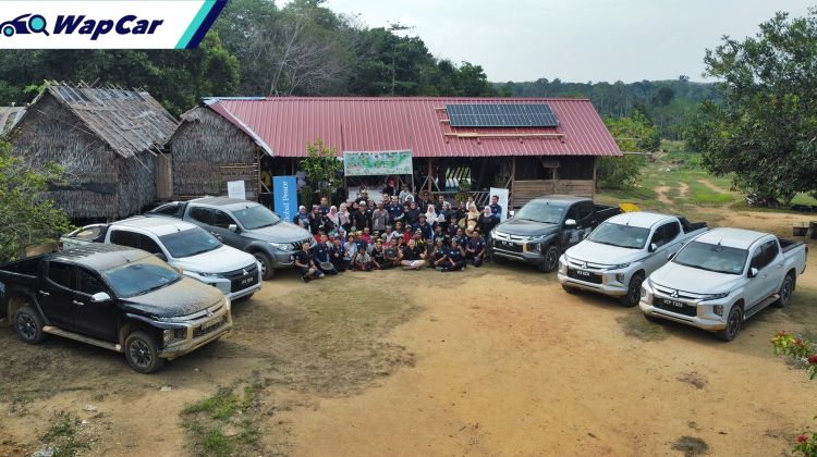 Mitsubishi Motors donates high-power solar systems to the Orang Asli community