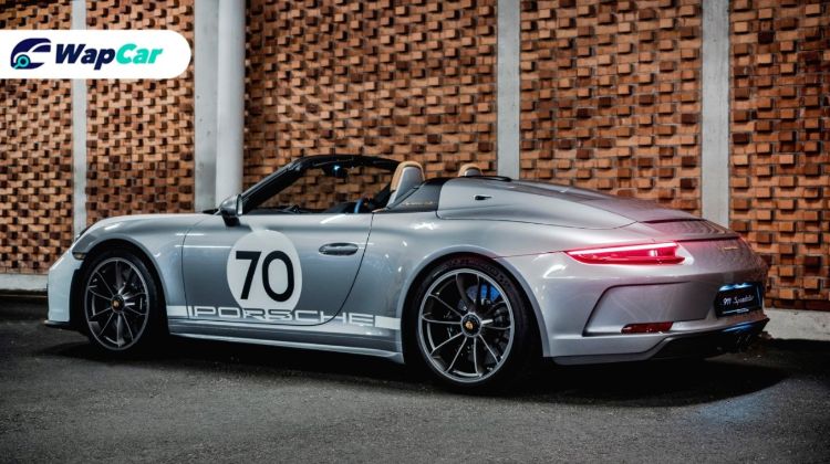 RM 1 million more than a Porsche 911 GT3, is the 911 Speedster the one for you?