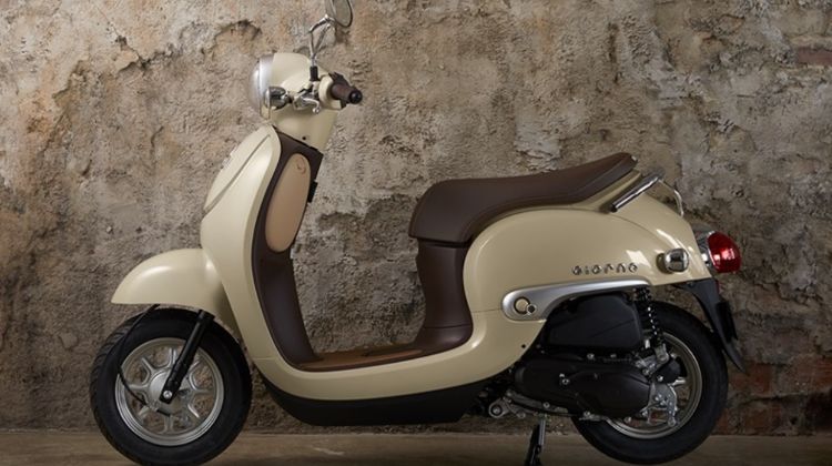 Honda Giarno 2022, skuter 50 cc dengan rekaan klasik yang 'cute'!
