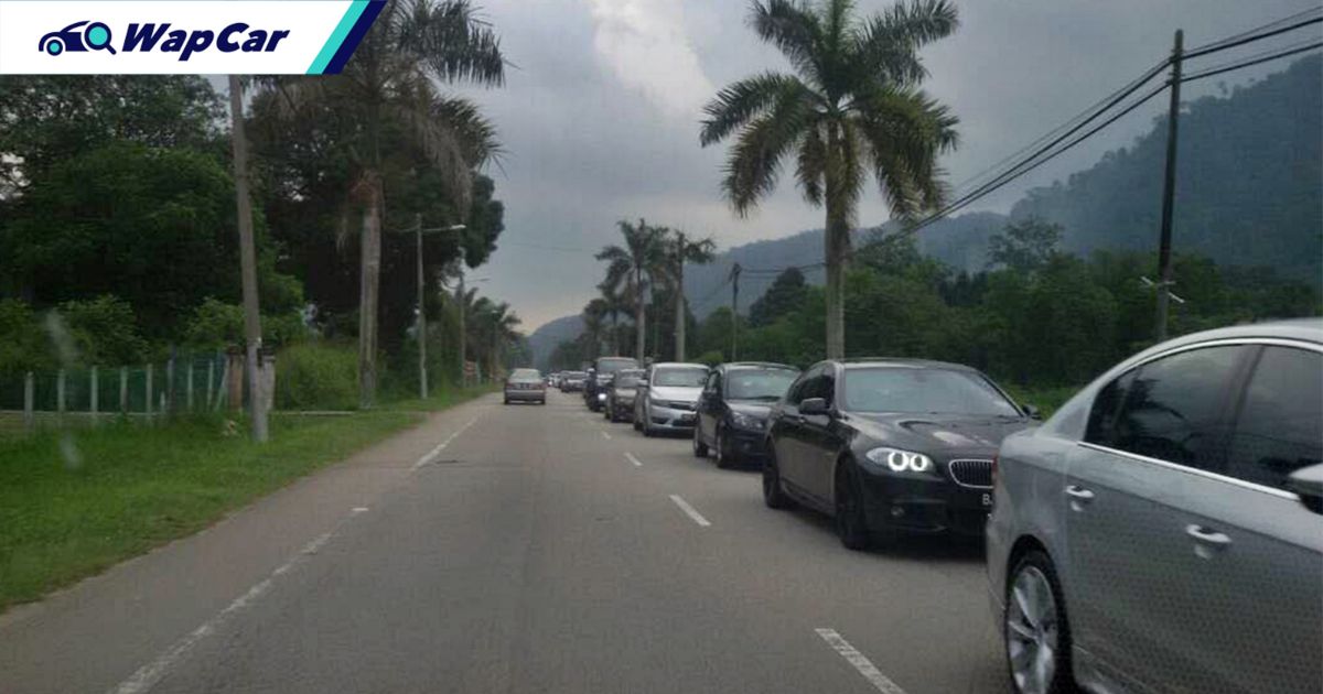 Ramai lalu Kuala Pilah sejak LPT 1 ditutup akibat banjir, aliran trafik naik lebih sekali ganda 01