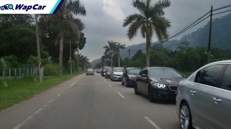 Ramai lalu Kuala Pilah sejak LPT 1 ditutup akibat banjir, aliran trafik naik lebih sekali ganda