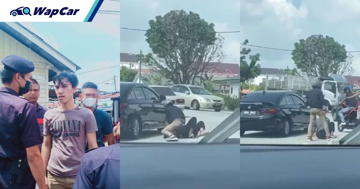 Video: Police arrested man in viral video for assaulting elderly Honda City driver 01
