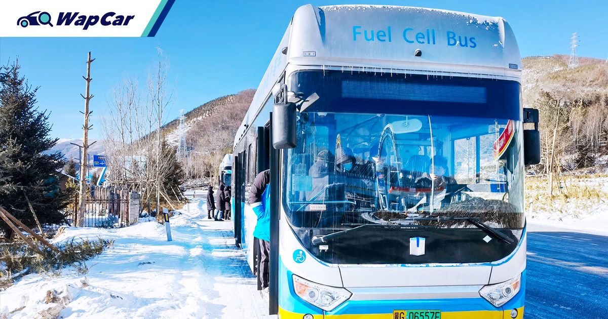80 Geely FCEV buses covered 400k km in 2022 Beijing Winter Olympics - largest demo in the world 01