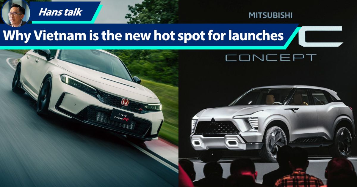 No longer a backwater country - Vietnam pip Thailand and Indonesia to host SEA launch of Civic Type R, world debut of Mitsubishi XFC Concept