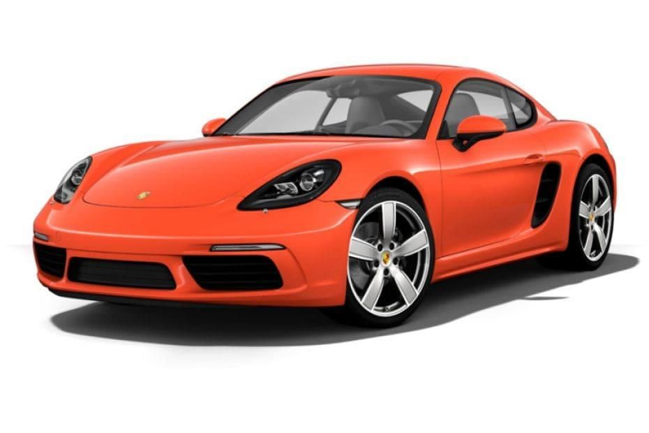 Porsche 718 Lava Orange
