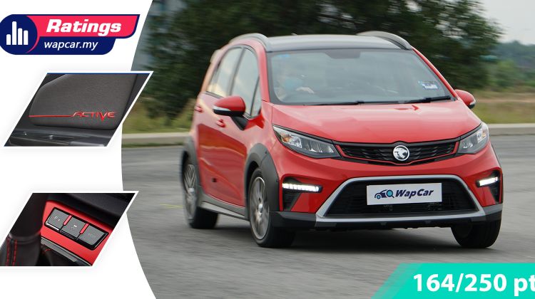 Ratings: 2022 Proton Iriz Active - How much better is this updated Myvi rival?