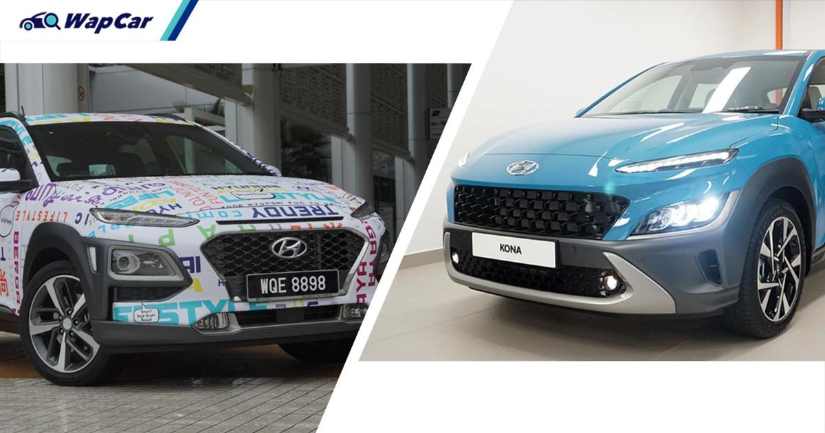 New 2021 Hyundai Kona vs pre-facelift, what are the differences? 01