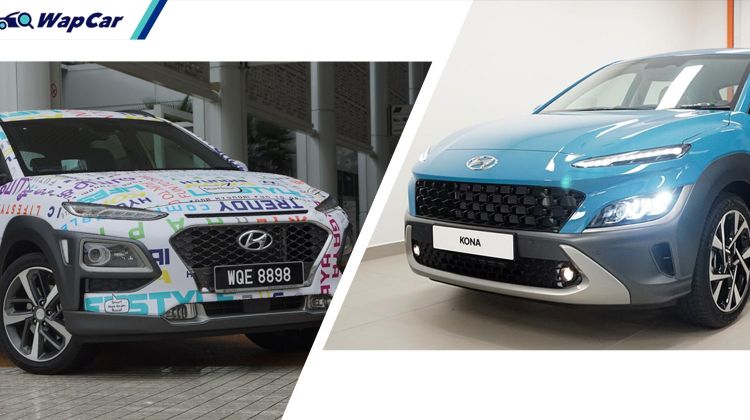 New 2021 Hyundai Kona vs pre-facelift, what are the differences?