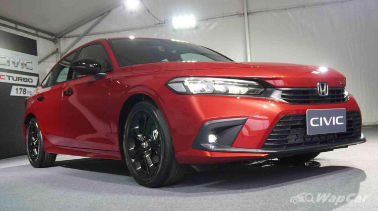 From RM 122k, all-new 2022 Honda Civic FE launched in Thailand, Sensing for all variants