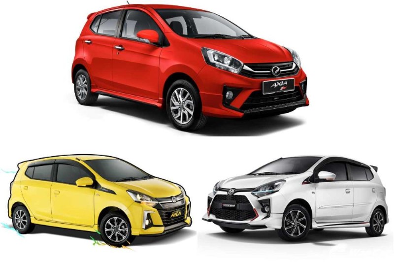Perodua Axia vs its Indo cousins Toyota Agya, Daihatsu Ayla - are Malaysians shortchanged? 02
