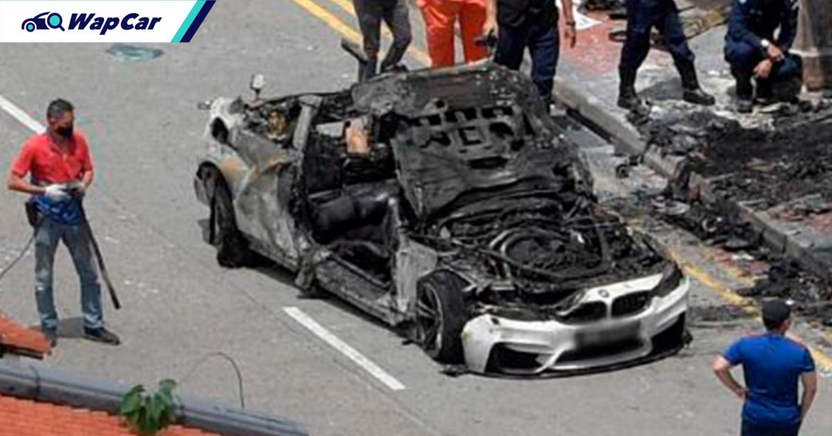 BMW M4 crash in Tanjong Pagar, how and why it all went wrong 01