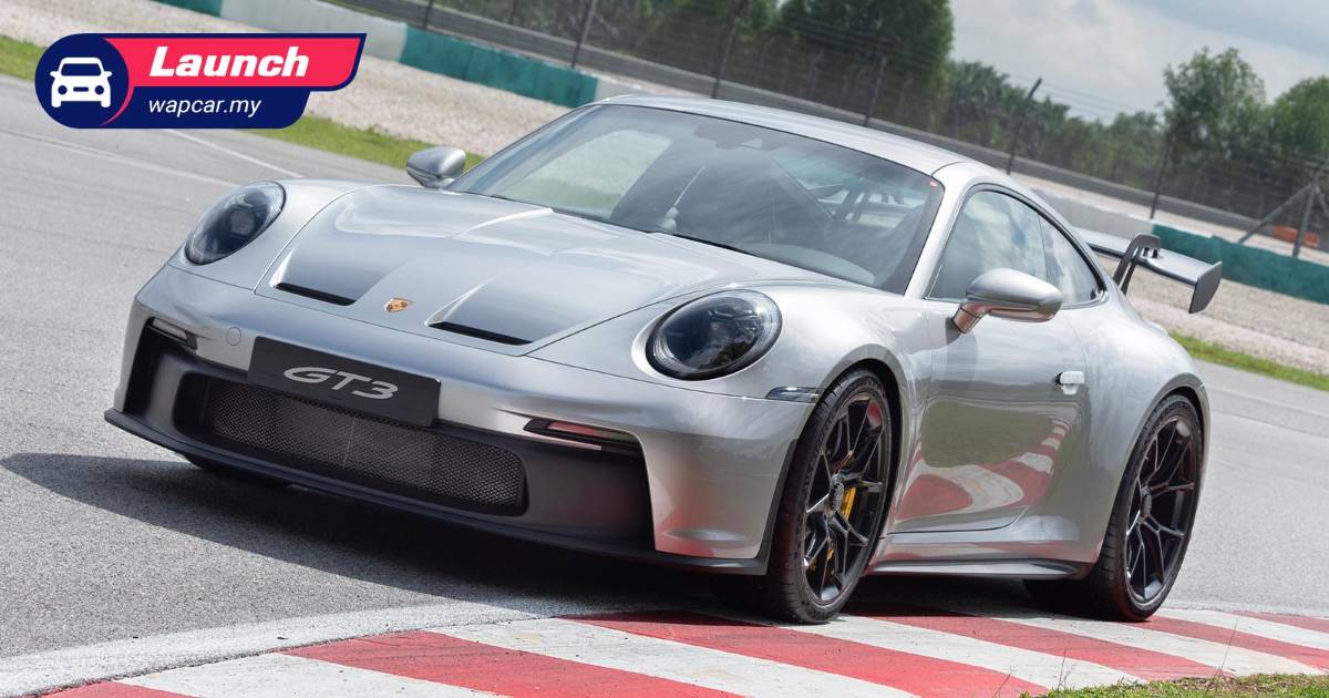 Priced from RM 1.7 million, 992-generation Porsche 911 GT3 launched in Malaysia. 510 PS, 470 Nm 01