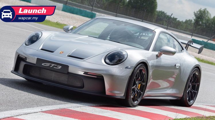Priced from RM 1.7 million, 992-generation Porsche 911 GT3 launched in Malaysia. 510 PS, 470 Nm