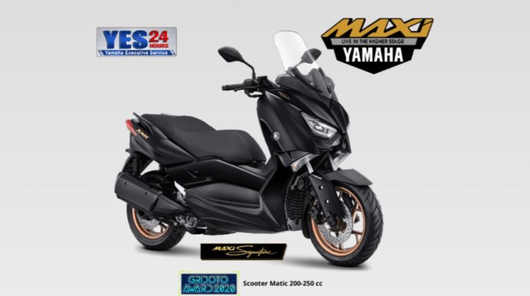 Yamaha XMax 2021 dapat warna baharu Matte Grey untuk pasaran Indonesia!