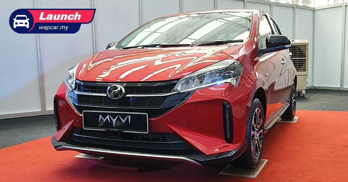 The new Perodua Myvi facelift for 2022  all the important things to