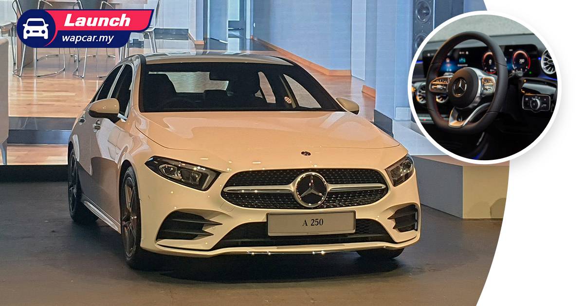 Priced from RM 210k, 2021 CKD Mercedes-Benz A-Class Sedan (V177) is launched in Malaysia 01