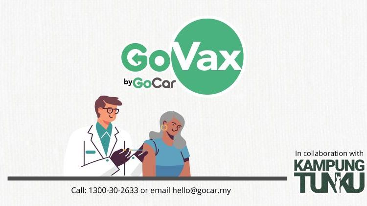 GoCar tawar GoVax, pengangkutan percuma untuk janji temu vaksin warga emas