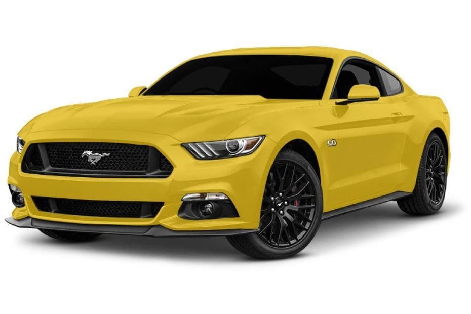 Ford Mustang Grabber Yellow