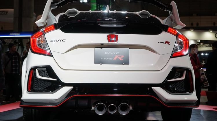 Honda presents new 2020 Honda Civic Type R facelift at the Tokyo Auto Salon