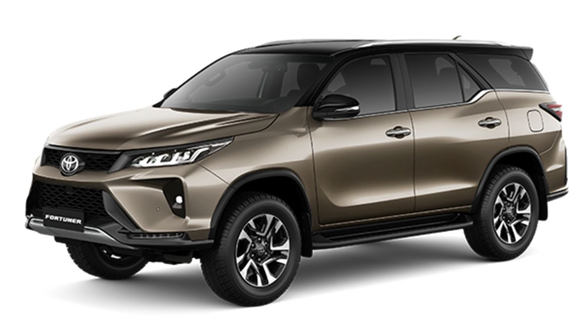 Toyota Fortuner Bronze Mica Metallic with Black Roof - for 2.8 VRZ only