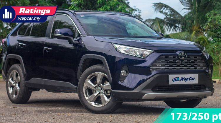 Ratings: Toyota RAV4 2.5 in Malaysia - Class-leading features come at a cost