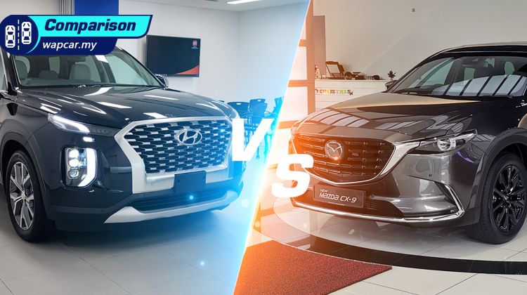 Hyundai Palisade vs Mazda CX-9 – The fight for Malaysia’s best large SUV starts now