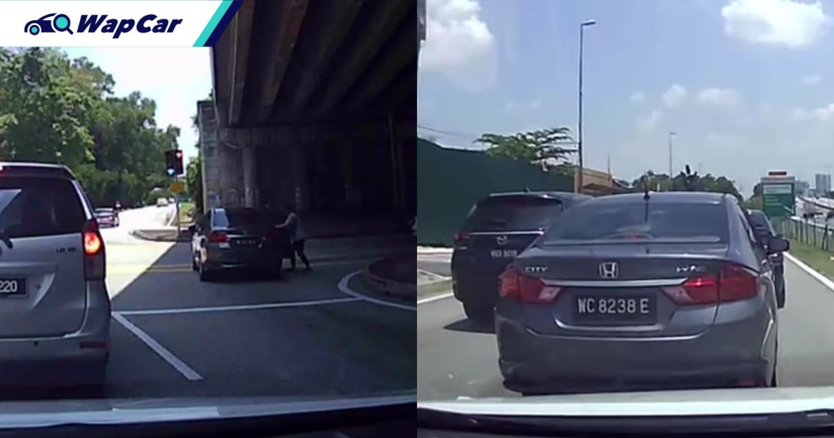 Malaysians unite to foil man’s drunken attempt to hijack Honda City 01