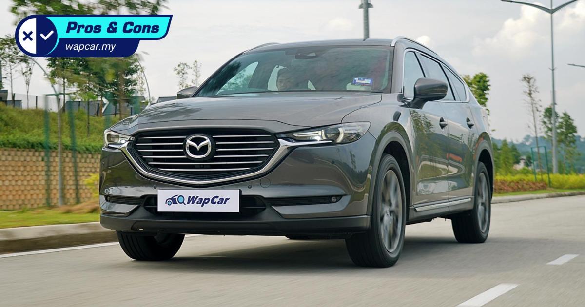Pros and Cons: Mazda CX-8 2.2D High - Dated infotainment, but best 3rd-row seats in an SUV ever? 01