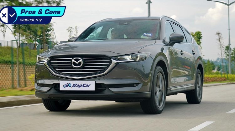 Pros and Cons: Mazda CX-8 2.2D High - Dated infotainment, but best 3rd-row seats in an SUV ever?