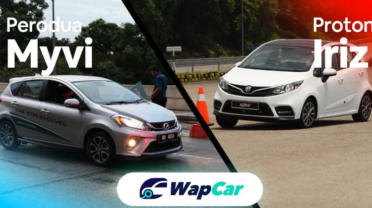 Perodua Myvi vs Proton Iriz; what are the differences?
