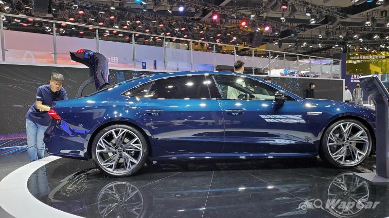 China-only LWB 2021 Audi A7L unveiled in Auto Shanghai, longer wheelbase than A8 02