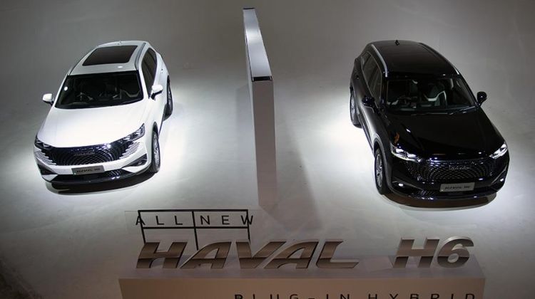 While Malaysia waits, Haval H6 PHEV with 330 PS/530 Nm gets previewed in Thailand