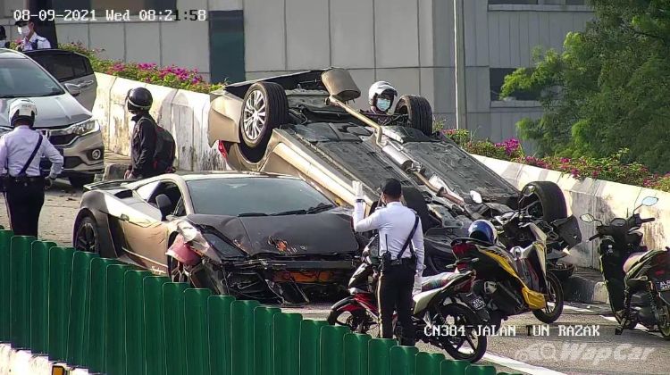 (Video) Lamborghini Gallardo sodok Perdana dan Swift di Jln Tun Razak, pemandu 'test power'?