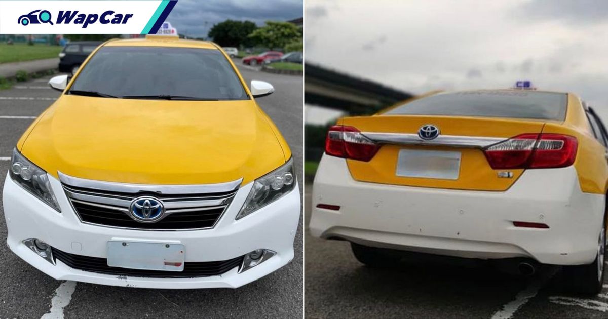 Not just in Cambodia, Taiwan also has a Toyota Camry Hybrid taxi with 500k km on the clock 01