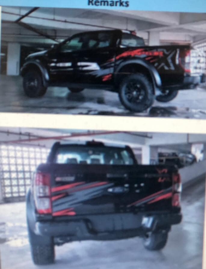 Leaked: Black 2021 Ford Ranger Raptor X - will True Red buyers regret their purchase? 02