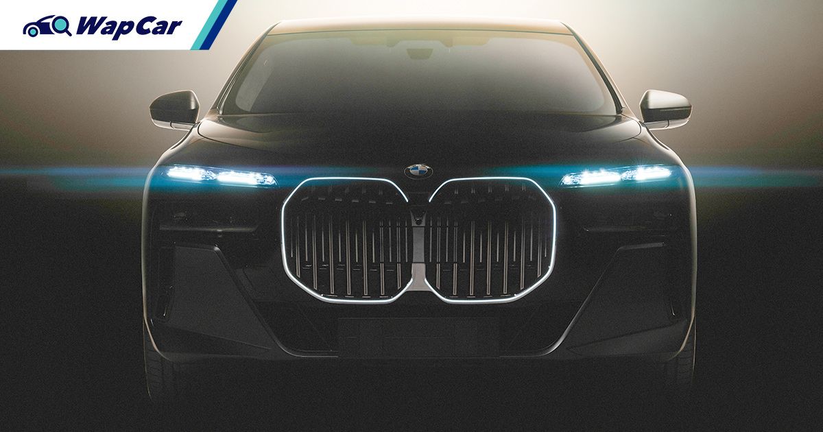 BMW wants to 'grille' the EQS with the i7, luxe EV with up to 610 km range debuts next month 01