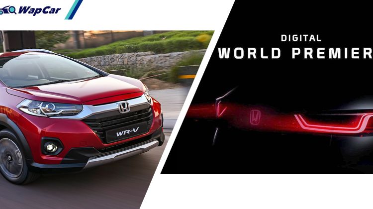 Second photo of mystery model shown - maybe it's not a new Honda BR-V, but WR-V?