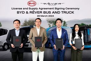 BYD signs agreement with Thai distributor to set up electric truck/bus CKD assembly plant