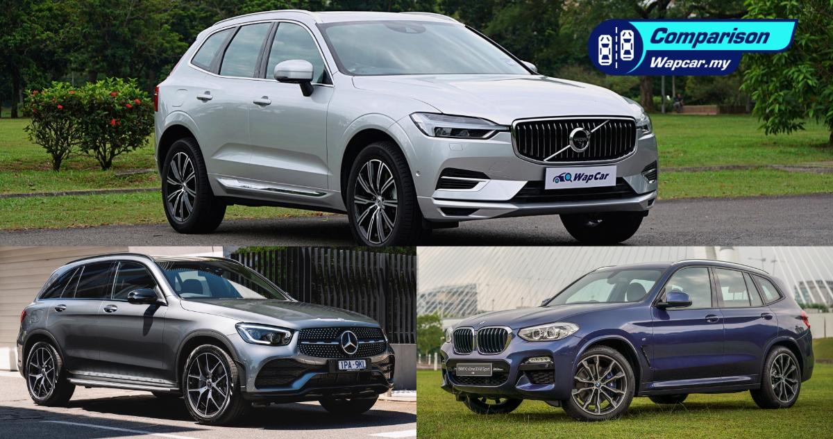 BMW X3 vs Volvo XC60 vs Mercedes-Benz GLC - Which is best? 01
